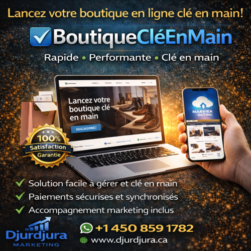 BoutiqueCléEnMain (1 seule fois) BoutiqueCléEnMain (1 seule fois)